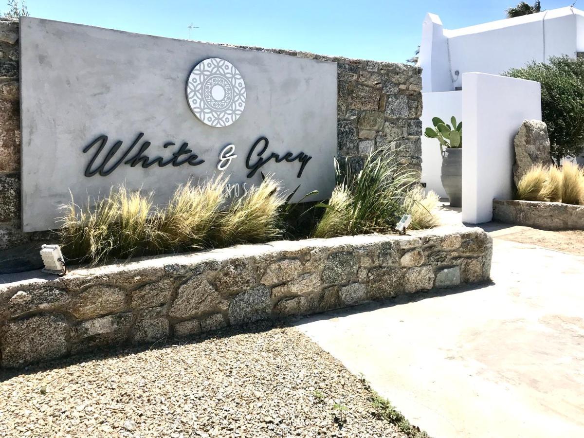 White And Grey 2 Apartamento Mykonos Town Exterior foto
