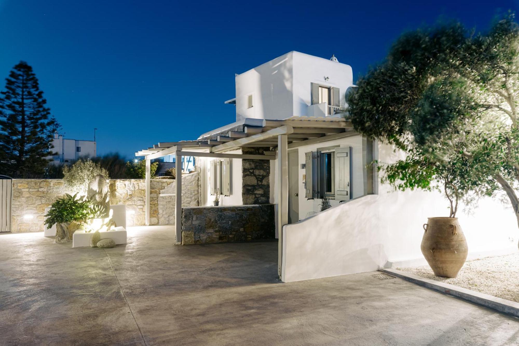 White And Grey 2 Apartamento Mykonos Town Exterior foto
