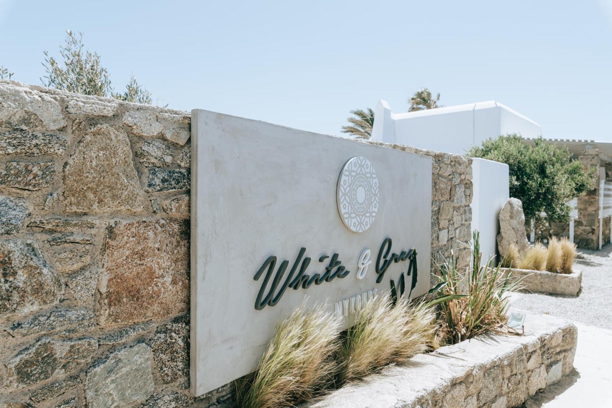 White And Grey 2 Apartamento Mykonos Town Exterior foto